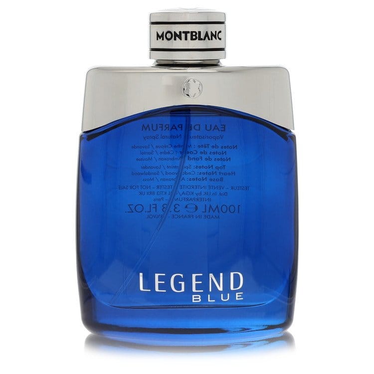 Montblanc Legend Blue by Mont Blanc Eau De Parfum Spray (Tester) 3.3 oz (Men) Montblanc Legend Blue by Mont Blanc Eau De Parfum Spray (Tester) 3.3 oz (Men)