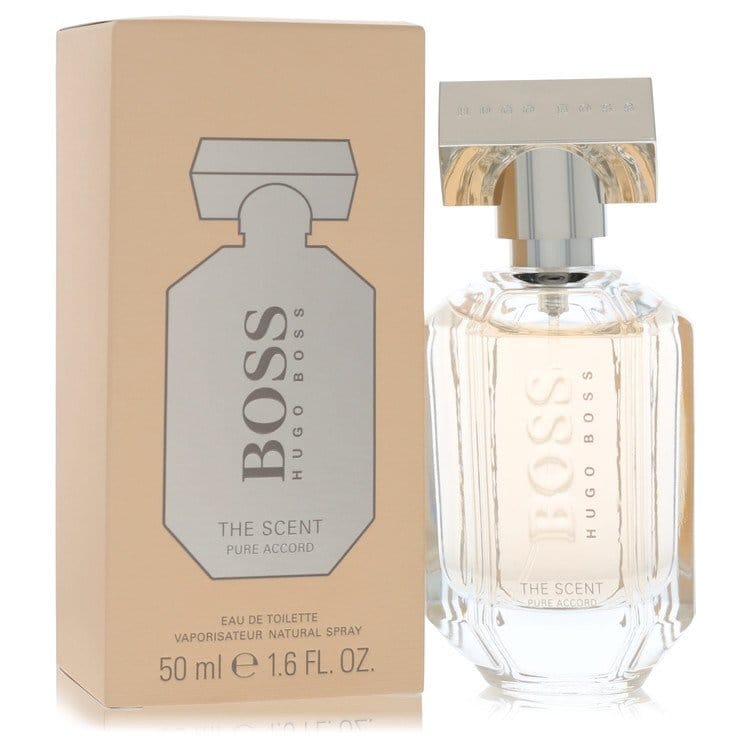 Boss The Scent Pure Accord by Hugo Boss Eau De Toilette Spray 1.6 oz (Women)