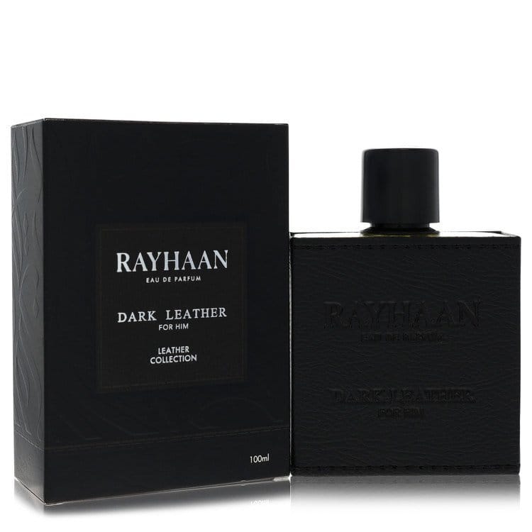 Rayhaan Dark Leather by Rayhaan Eau De Parfum Spray 3.38 oz (Men)
