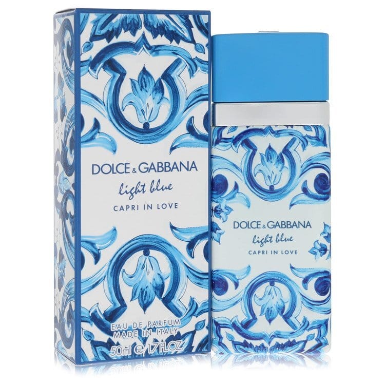 Light Blue Capri in Love by Dolce & Gabbana Eau De Parfum Spray 1.7 oz (Women) Light Blue Capri in Love by Dolce & Gabbana Eau De Parfum Spray 1.7 oz (Women)