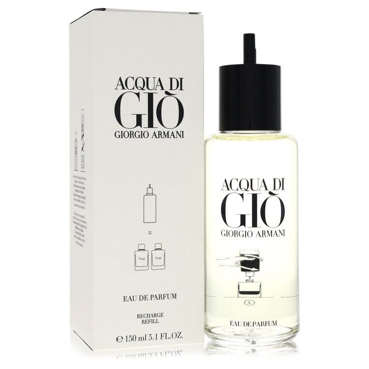 Acqua Di Gio by Giorgio Armani Eau De Parfum Refill 5.1 oz (Men)