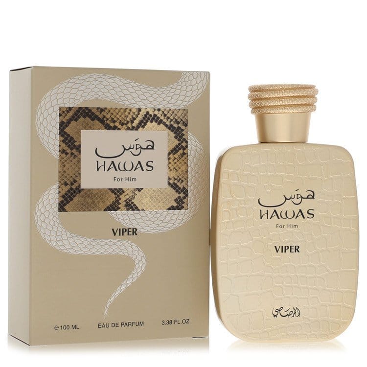 Hawas Viper by Rasasi Eau De Parfum Spray 3.38 oz (Men) Hawas Viper by Rasasi Eau De Parfum Spray 3.38 oz (Men)