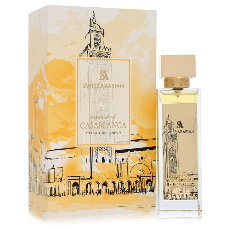 Swiss Arabian Essence Of Casablanca by Swiss Arabian Extrait De Parfum Spray (Unisex) 3.4 oz (Women)