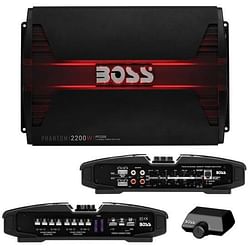 Category: Dropship Automotive & Motorcycle, SKU #PF2200, Title: BOSS Audio Systems PF2200 Phantom 2200 Watt, 4 Channel, 2 4 Ohm Stable Class AB, Full Range, Bridgeable, Mosfet Car Amplifier with Remote Subwoofer Control