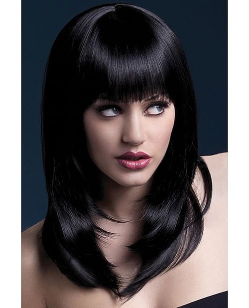 Smiffy Fever Wig Collection Tanja Black