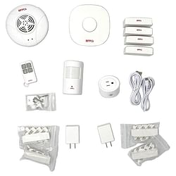 Category: Dropship Observation & Security, SKU #RA56423, Title: Btg By Bolide Btg 9-piece Wireless Security Kit (pack of 1 Ea)