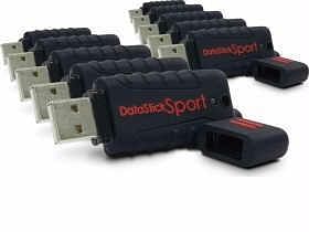 10 x 4gb waterproof usb drive -red