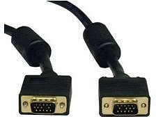 1ft vga coax monitor cable with rgb high resolution hd15 m/m 1 ft