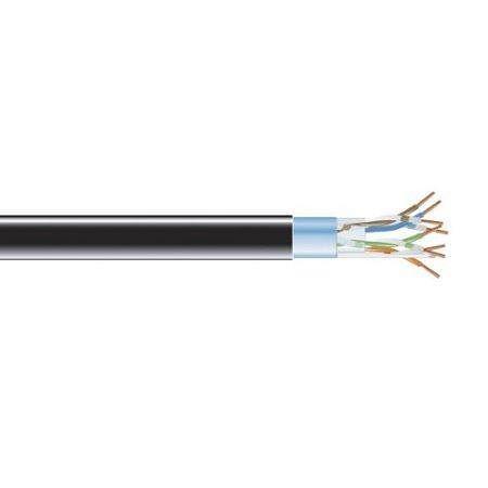 Cat5e shielded 350-mhz solid bulk cable