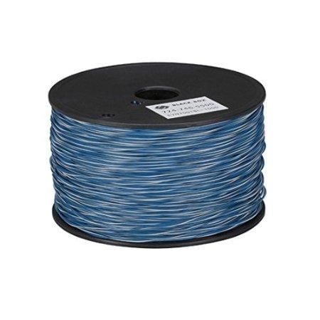 Cross-connect wire, 1-pair, white/blue w