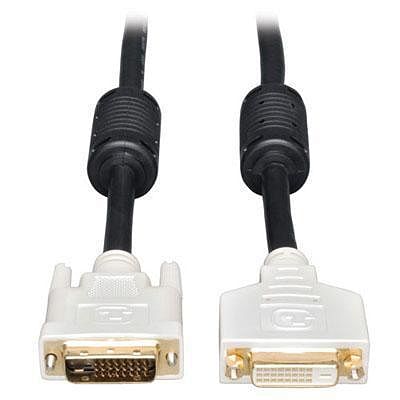10ft dvi dual link extension digital tmds monitor cable dvi-d m/f 10ft
