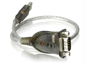 Usb to pda/serial (db9) adapter w/ pc & mac drivers