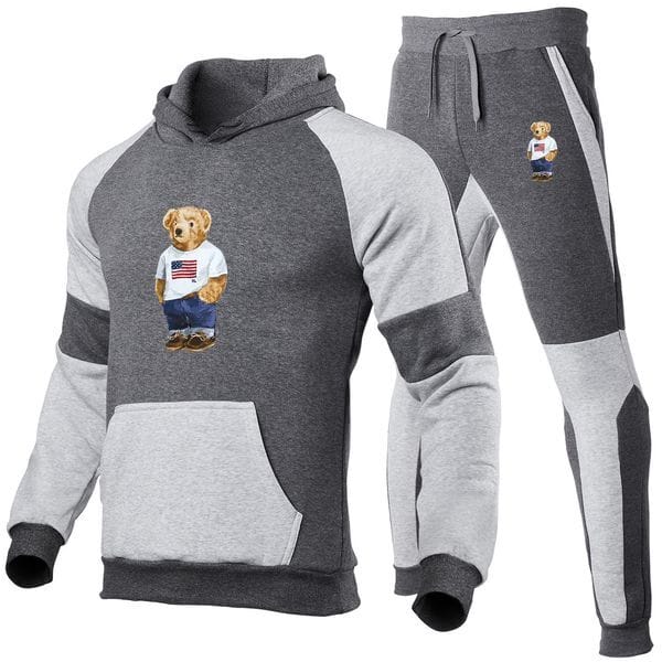 Color: 5 - Size: L - Adult: yes - designer hoodie Polo Men's Tracksuits women's sportswear men Street Style sets hoodies fashion sweaters spring autumn casual sports Sweatshirt Warm Hoodie