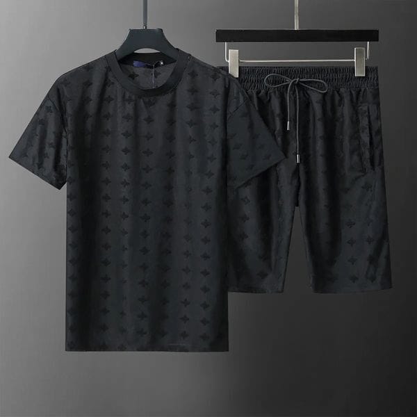 Color: Multi - Size: XL - Mens Beach Designers Tracksuits Summer Suits Fashion T Shirt Seaside Holiday Shirts Shorts Sets Man 2023 Luxury Set Outfits Sportswears