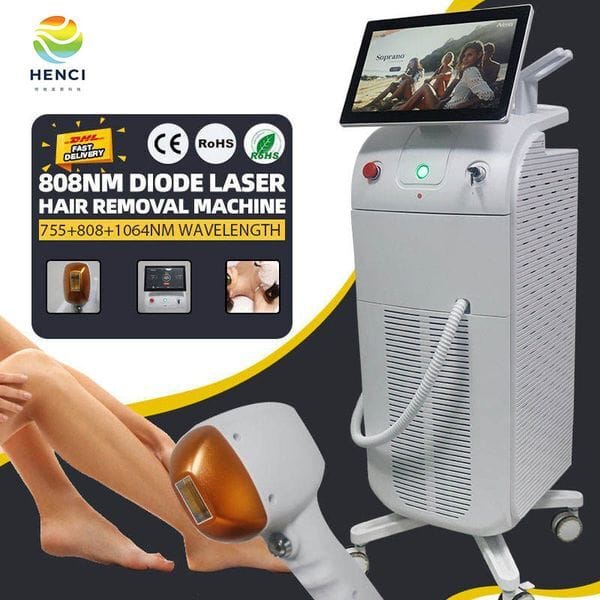 diode laser hair removal skin rejuvenation machine 755nm 808nm 1064nm lazer nose hair reduction treatment painless equipment FDA approved