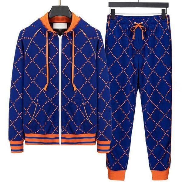Color: NO4 - Size: L - Mens Designer Tracksuits Fashion Jackets Suits Men Women Hiphop Style Clothing Set Winter Streetwear Casual Sportwear Coat Jogger Pants M-3XL
