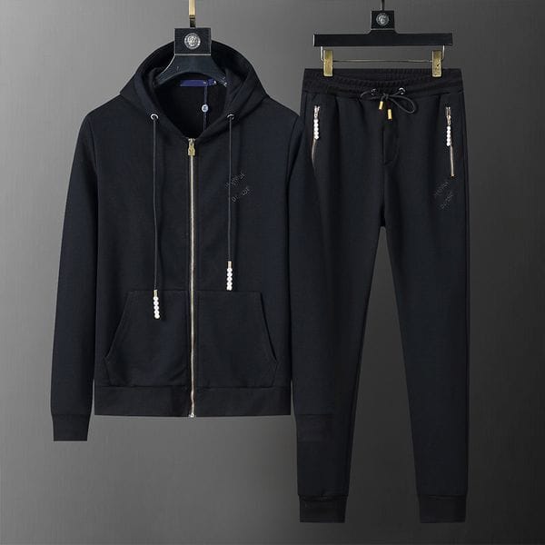 Color: Yellow - Size: XL - New Men Tracksuit Sweat Suits Sports Suit Men Hoodies Jackets Tracksuits Jogger Suits Jacket Pants Sets Men Jacket Sporting Suit sets M-3XL#01