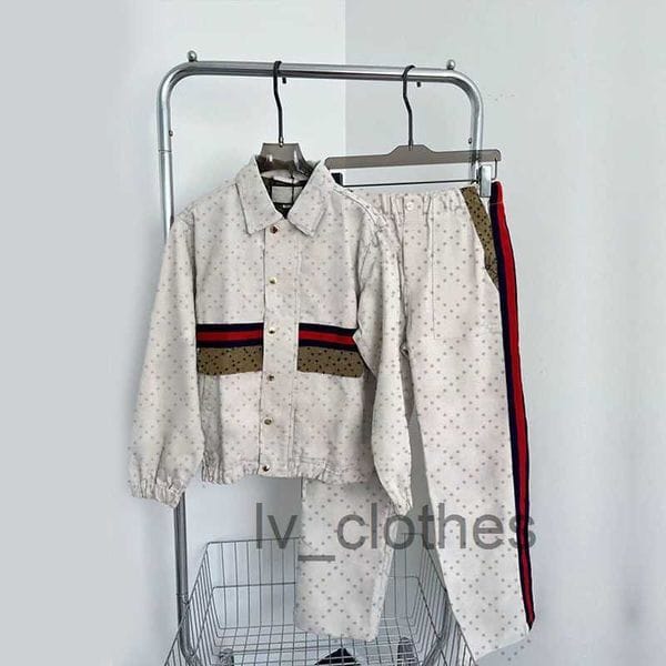 Color: Gold - Size: XL - Men's sportswear set designer coat winter jacket two-piece set top brand letter printing fashion street casual wear stand collar jacket coat casual pants