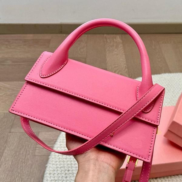 Color: Pink - Womens Crossbody Bags Mini Handbags Tote Bags Casual Fashion France Paris Designer Ladies Cross Body Cute Purses Shoulder Bag