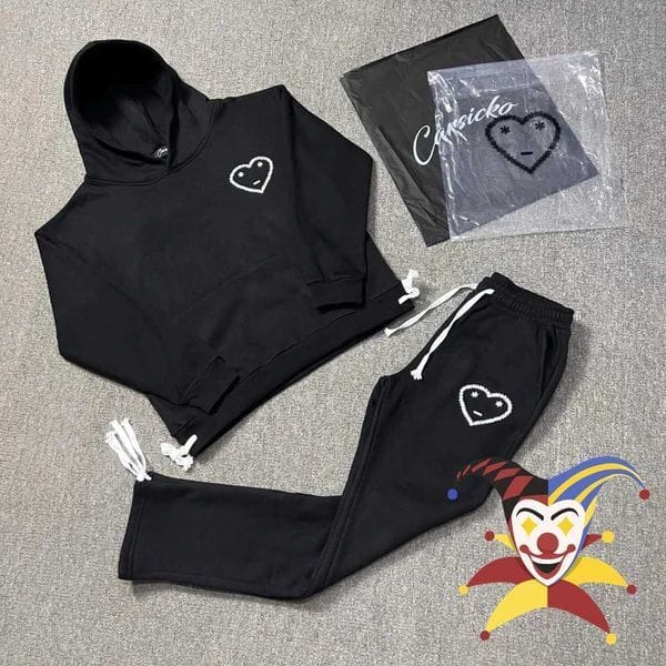 Color: 6_Color - Size: L - Men's Tracksuits Carsicko Signature Hoodies Men Women Best Quty Tracksuit Harajuku Strtwear Long Pants Set Sweatshirt Trousers T240701