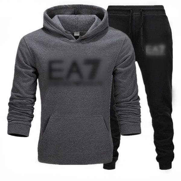 Color: 1._Color - Size: L - Adult: yes - Mens tracksuits 2024 luxury brand print Designer Tracksuit Europe American Basketball Football Two piece women Hoodie Running sports suit