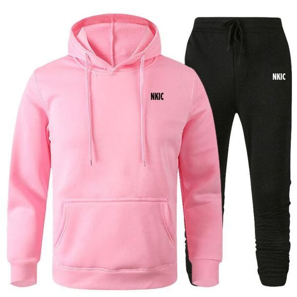 Color: Beige - Size: XS - Adult: yes - Spring Brand Men Hoodies Sweatshirt Sweatpants Suit Autumn Winter Warm Tracksuit Sets Men's Hooded Outwear Plus Size S-3XL