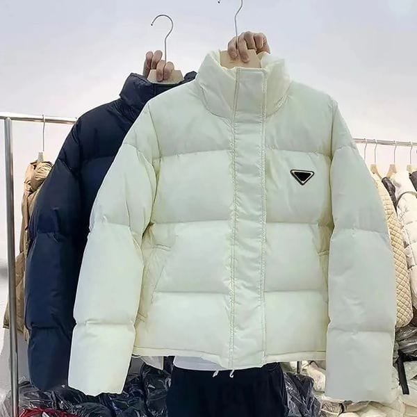Color: Color-11 - Size: M - Jacket Puffer jacket Down designer coat Women jacket designer woman winter Jacket Coat With Classic Letter Large Pocket Jackets trench coat clothes jacket women