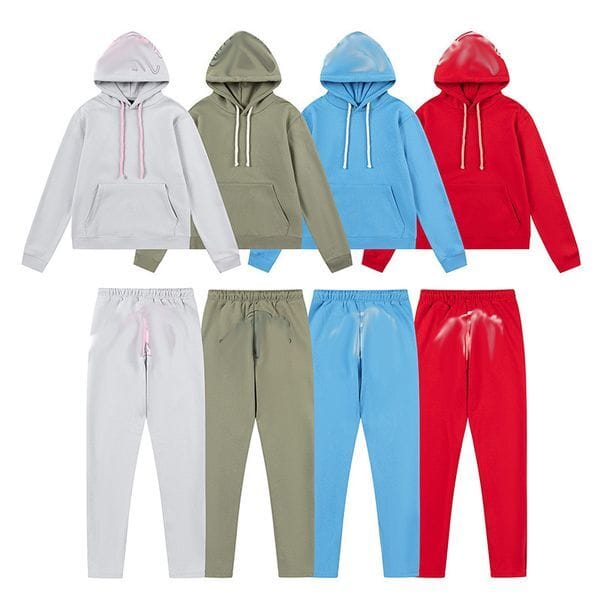 Color: Gray-pants - Size: M - Designer tracksuit mens tracksuits sweatsuit track suit uomo pullover hoodie letter suit sweater training jogging
