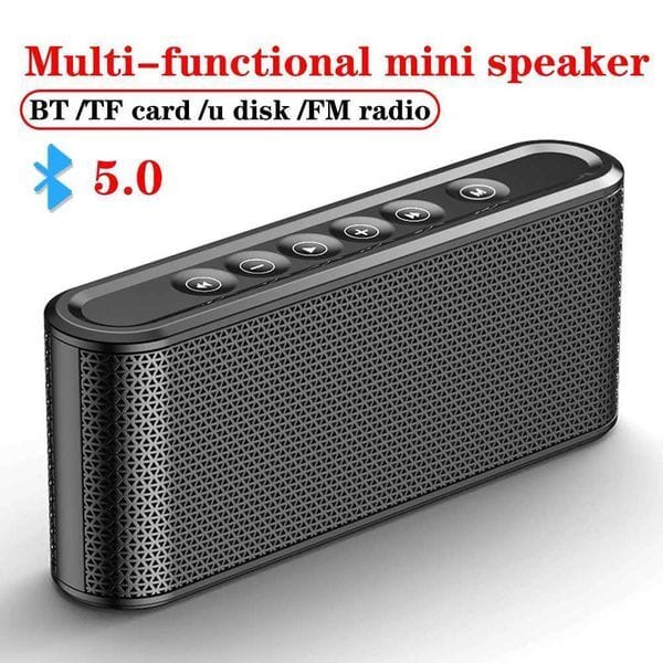 -compatible Speakers Portable Outdoor Mini Audio Ultra-thin Loudspeaker Support TF Card USB Disk Subwoofer Mobile Power Z250304