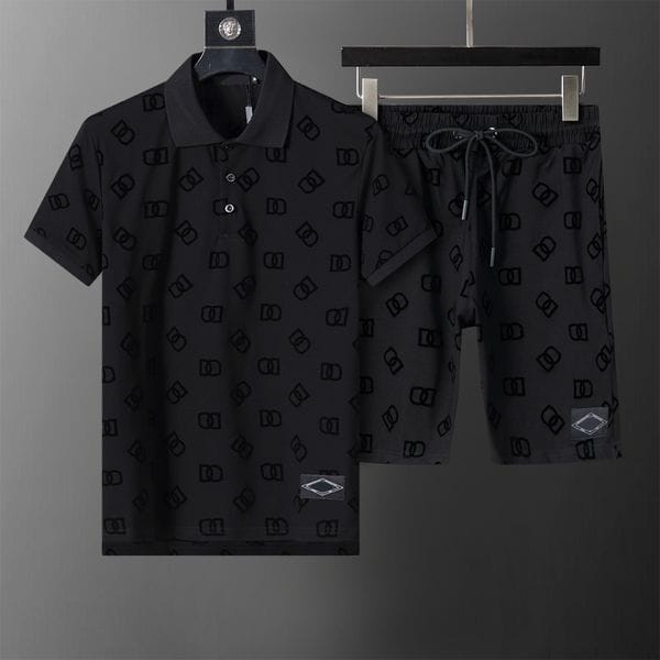 Color: 5. - Size: M - Luxury men sweatsuits Set Shorts Tshirt Suit designer tracksuit Embroidered eye pattern Short Sleeve Summer Sportswear Loose Casual Wear Ventilation Comfortable
