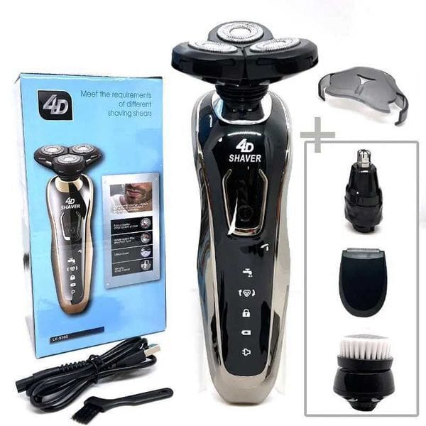 Mens electric shaver 4D electric shaver USB charging professional shaver mens shaver Z250402
