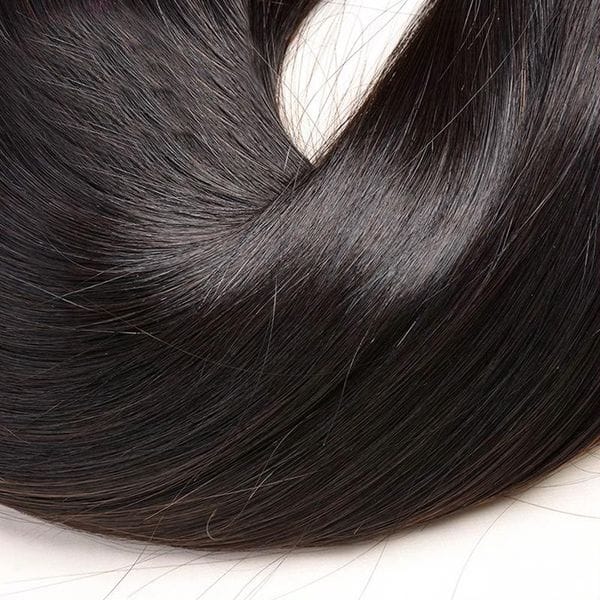 Color: Natural Color - Designer Body Wave Virgin Hair 100% Human Hair Extensions Brazilian Straight Hair Weave Natural Look Premium Quality