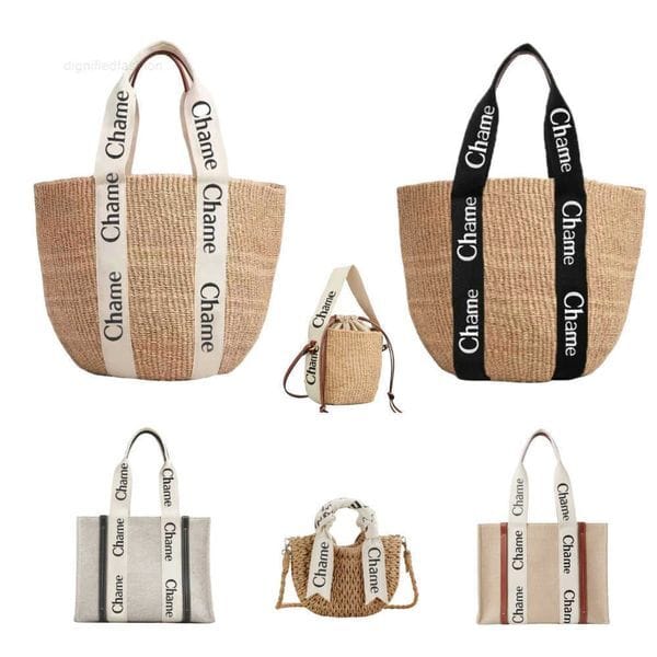 Color: 7 26cm - Tote Bag Designer Bag Shoulder Bag Summer Woven Bag High Quality Beach Bag Womens Luxury Tote bag Large Capacity Shopping Bag Classic Crossbody Bag Mini Vacation Bag
