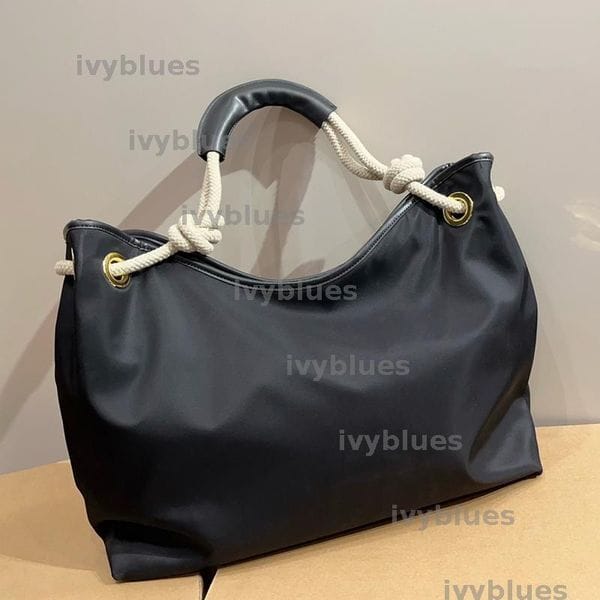 Color: Cream - Luxury Tote Bag Straw Bag For Womans Designer Bag 2025 Large Capacity Armpit Bag Handbag Shoulder Bag For Traveling Bags Designer Women Bag