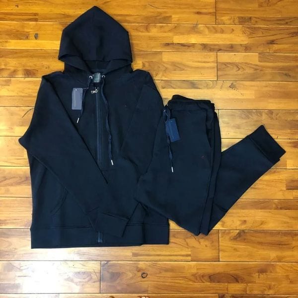 Color: Navyblue-pants(red) - Size: XL - mens tracksuit designer Sets tracksuit mens Men jackets sportswear sweat gym suits