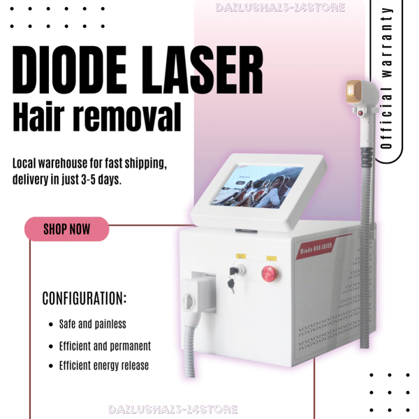 2025 Diode Laser Ice Platinum Hair Removal System 808 755 1064nm Portable Triple Wave Epilator