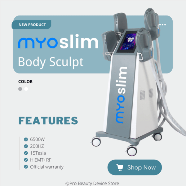 Professional EMSzero HIEMT 6500W Machine Fat Burning & Muscle Sculpting Equipment Ems Body Sculpt Machine