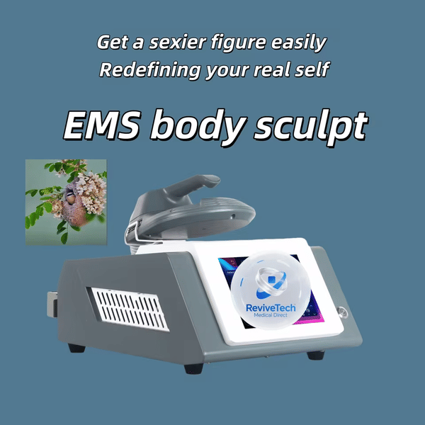MYOslim Muscle Stimulate Machine Pro EMS Electro Magnetic Body Sculpt Cellulite Reduction Device For Home