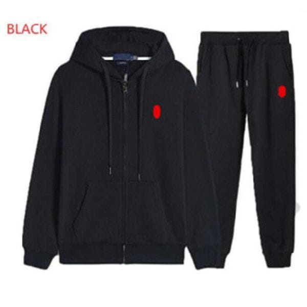 Color: Aqua - Size: XS - Ralf Lauert Tracksuits Sportswear Set Winter Pony Embroidery Ralphity Laurenity Tracksuit Polo Hoodies Cardigan Zipper Jacket Pony RL Hoody Pants 2-Piece Sets 97A