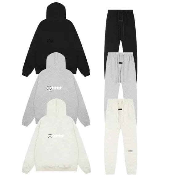 Color: P 4 - Size: S - Men's Tracksuit Designer Classic Hooded Hoodie Simple Letter Print Hoodies Fashion Brand Casual Loose Fit Sports Two Pieces Suit
