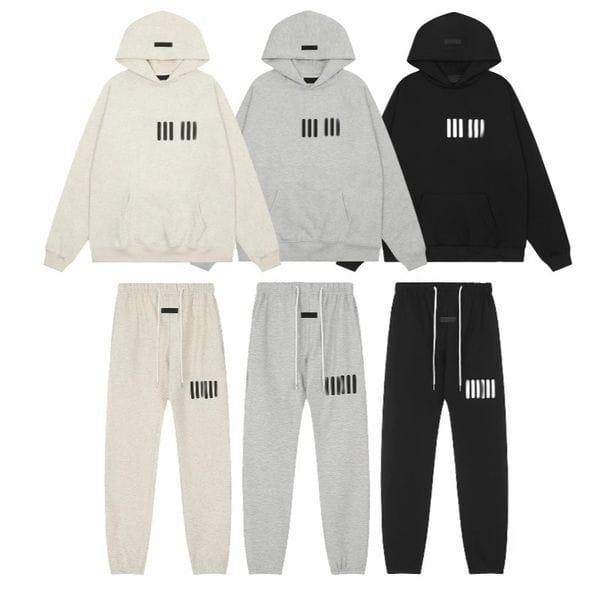 Color: A2 - Size: S - Men's Tracksuits Designer Ins American casual trend loose couple hooded sweatshirt