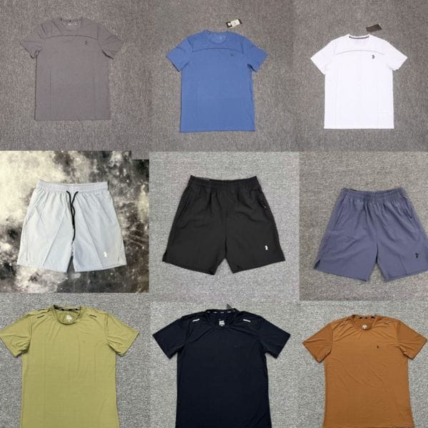 Color: U9 - Size: 2XL - Designer Tracksuits Quick drying breathable sports T-shirt shorts