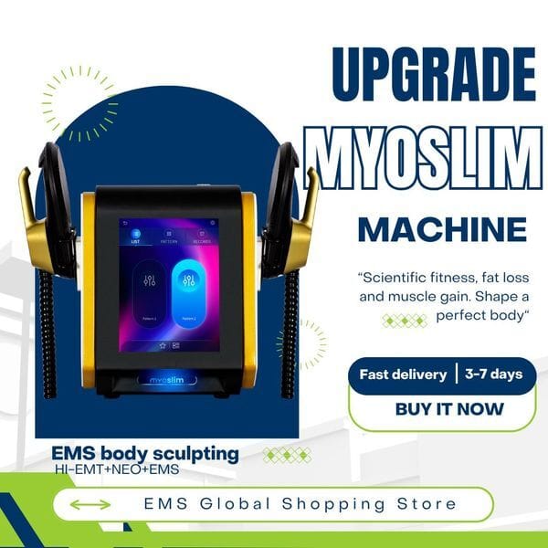 Professional Myoslim EMS Body Contouring Machine For Home Use or Beauty Salon Fat Loss Muscle Toning and Body Definition