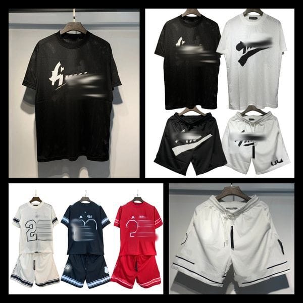 Color: Tee5 - Size: L - Men's Soccer Jersey Designer Classic Tee Printed Sports Casual High Street Suit Couple Ball Suit Size S-XL