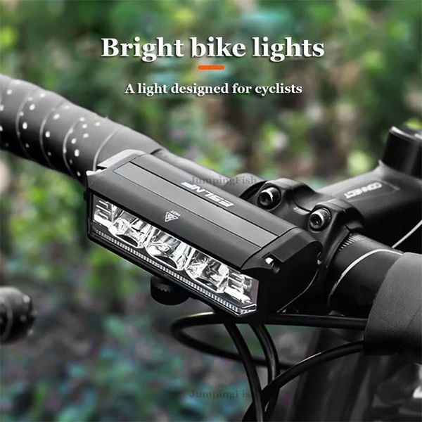 1800LM 3 Led MTB Bicycle Lights 2000MAH Rechargeable Bike Light Flashlight Outdoor Cycling Accessories for Electric Scooter 250806