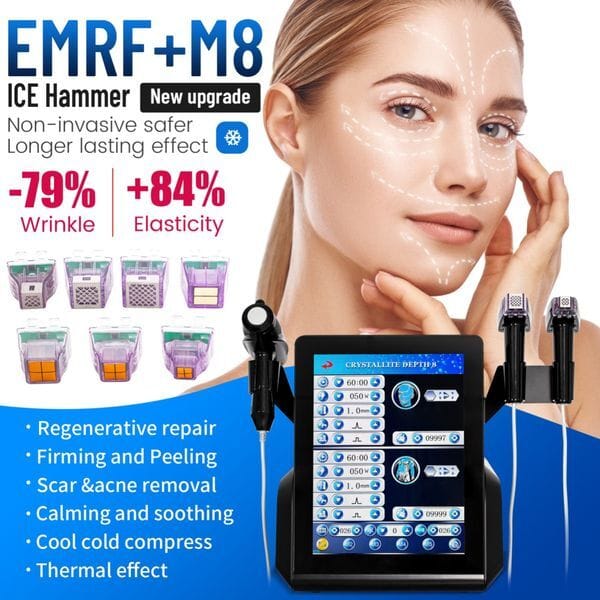 RF Microneedle Therapy Machine for Pore Minimizing Pigmentation Repair and Overall Skin Texture Improvement