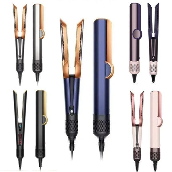 Color: Blue - 1;1Hair Straighteners Ceramic Flat Iron Women Hair Care Styling Tools Hair Products Designer Salon Hair Styling No harm to hair 2 in 1 Hair Straightener and Curler