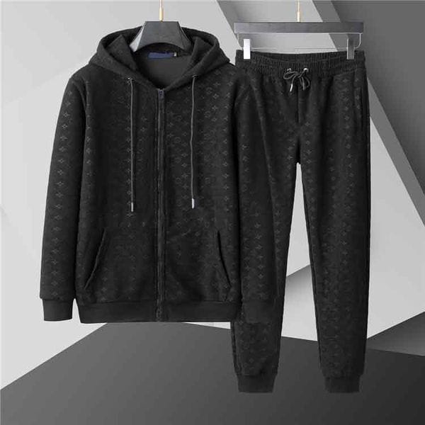 Color: Yellow - Size: XL - 2026 Designer Tracksuits Men Sets Luxury Tracksuit Cardigan Sweatsuits Pants Man Clothing Sweatshirt Casual Tennis Sport Fashion Sweat Suits