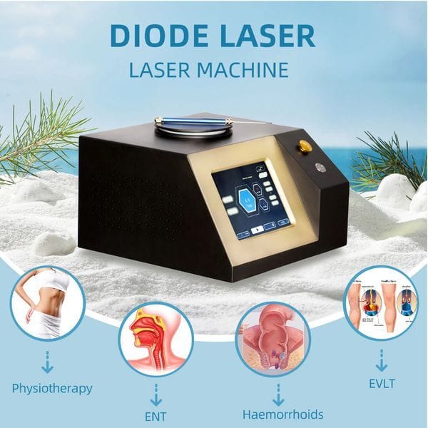 Professional 1470nm Laser Fat Dissolving Equipment Lipolysis Device for Body Shaping Face Slimming Skin Tightening Home Salon Use Beauty Machine High Safety