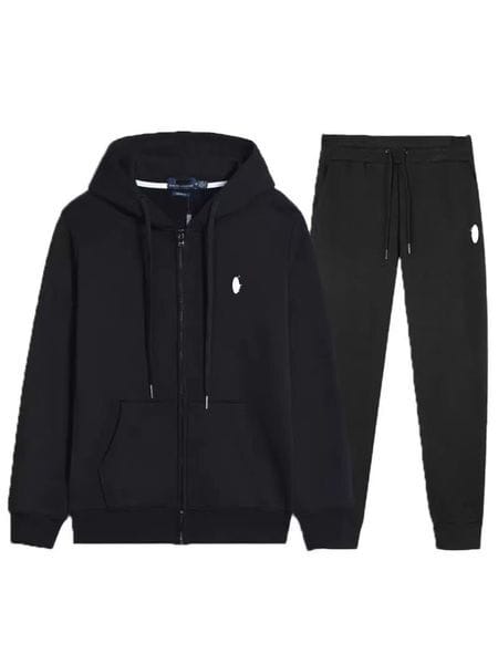 Color: 7# - Size: L - Mens Tracksuits Polo Hoodie Mens Hoodies Designer Hoodies Mens Tracksuit Designer Sets Zip Pullover Cotton Horse embroidery Long Sleeve Casual Tech Fleece Sweatsh